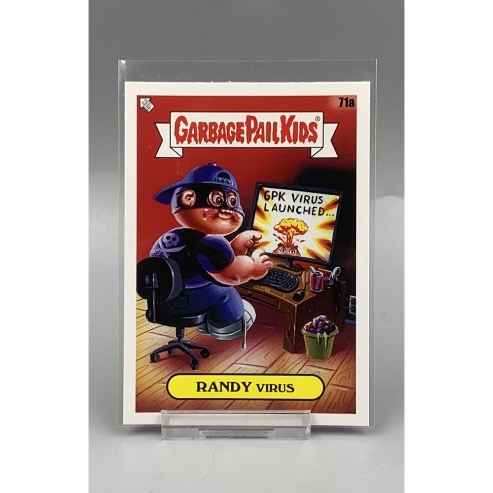 2020 Topps‎ Garbage Pail Kids 35th Anniversary #71a Randy Virus